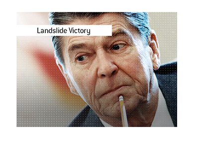 Reagans landslide win in 1984 remains unmatched in modern presidential elections.