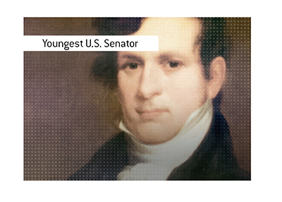 John Eaton remains the youngest U.S. senator in history.